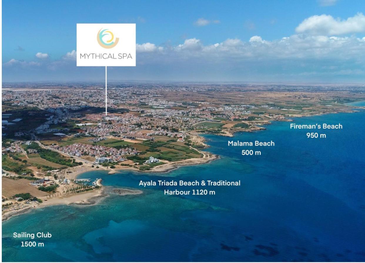 Villa Kolibri- Mythical Sands Paralimni Exterior foto